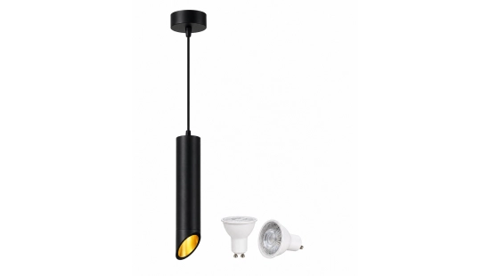 Black Pendant Lamp with Two GU10 Bulbs-1_1792572097.png